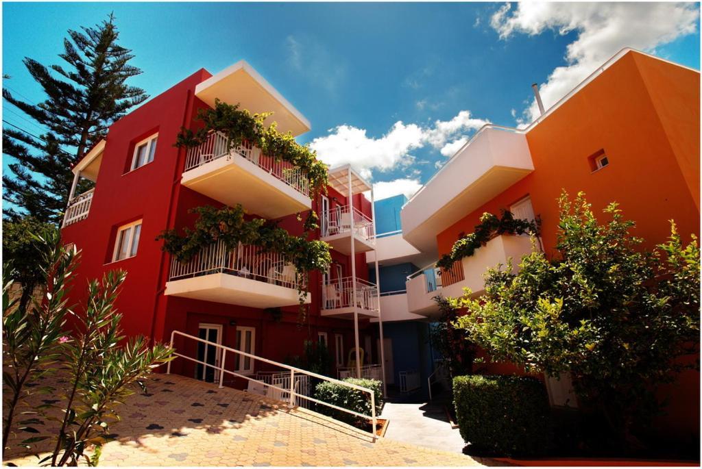 Bellos Hotel Apartments Hersonissos  Exteriör bild