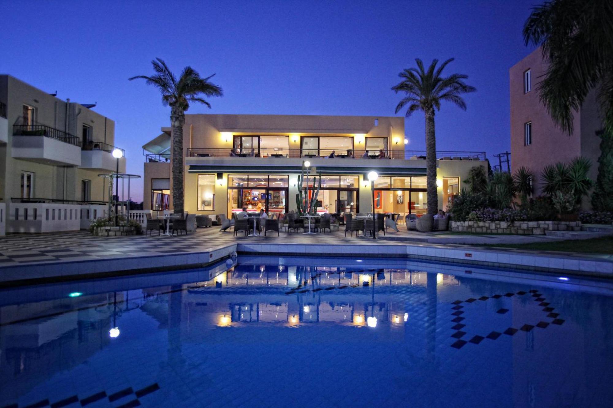 Bellos Hotel Apartments Hersonissos  Exteriör bild