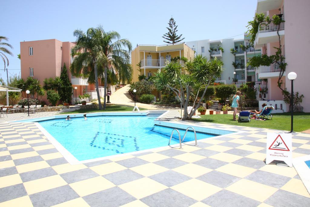 Bellos Hotel Apartments Hersonissos  Exteriör bild